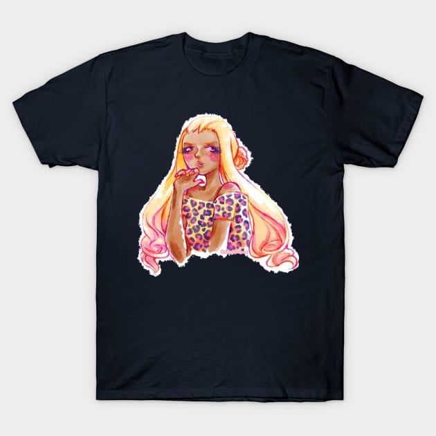 Flirty Gal T-Shirt by BonBonBunny